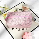 floral cosmetic bag